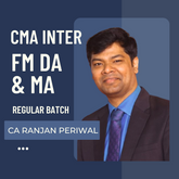 CMA Inter FMDA & MA Combo | Regular Batch by CA Ranjan Periwal | Dec 25 & Onward